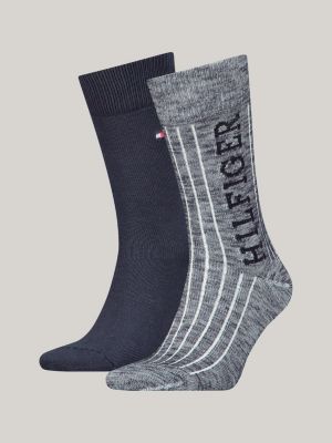 Blue Mouliné 3-Pack Tommy | Classics Socks Box Hilfiger Gift |