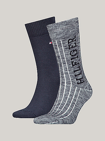 Mouliné Gift Socks | | Hilfiger 3-Pack Box Tommy Blue Classics
