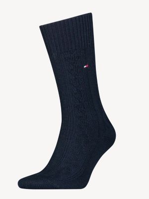 Pack de 2 paires de chaussettes hiver Global pour homme - Tommy Hilfiger