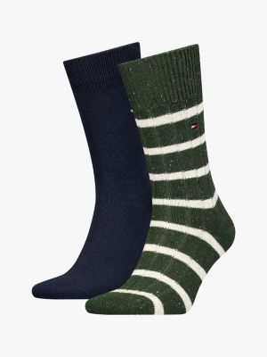 Pack de 2 pares de calcetines Classics, VERDE