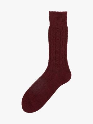 grey 1-pack shadow check socks for men tommy hilfiger