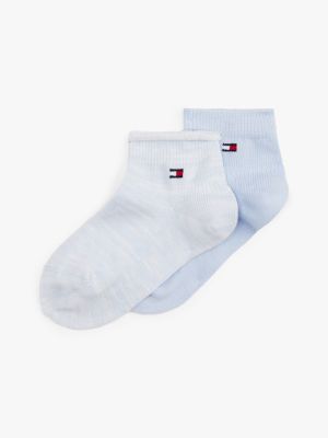 blue zestaw 2 par skarpetek dla dla dzieci i dla każdej płci - tommy hilfiger