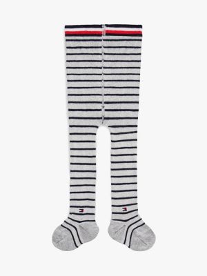weiß 1er-pack strumpfhose für gender-inclusive kinder - tommy hilfiger