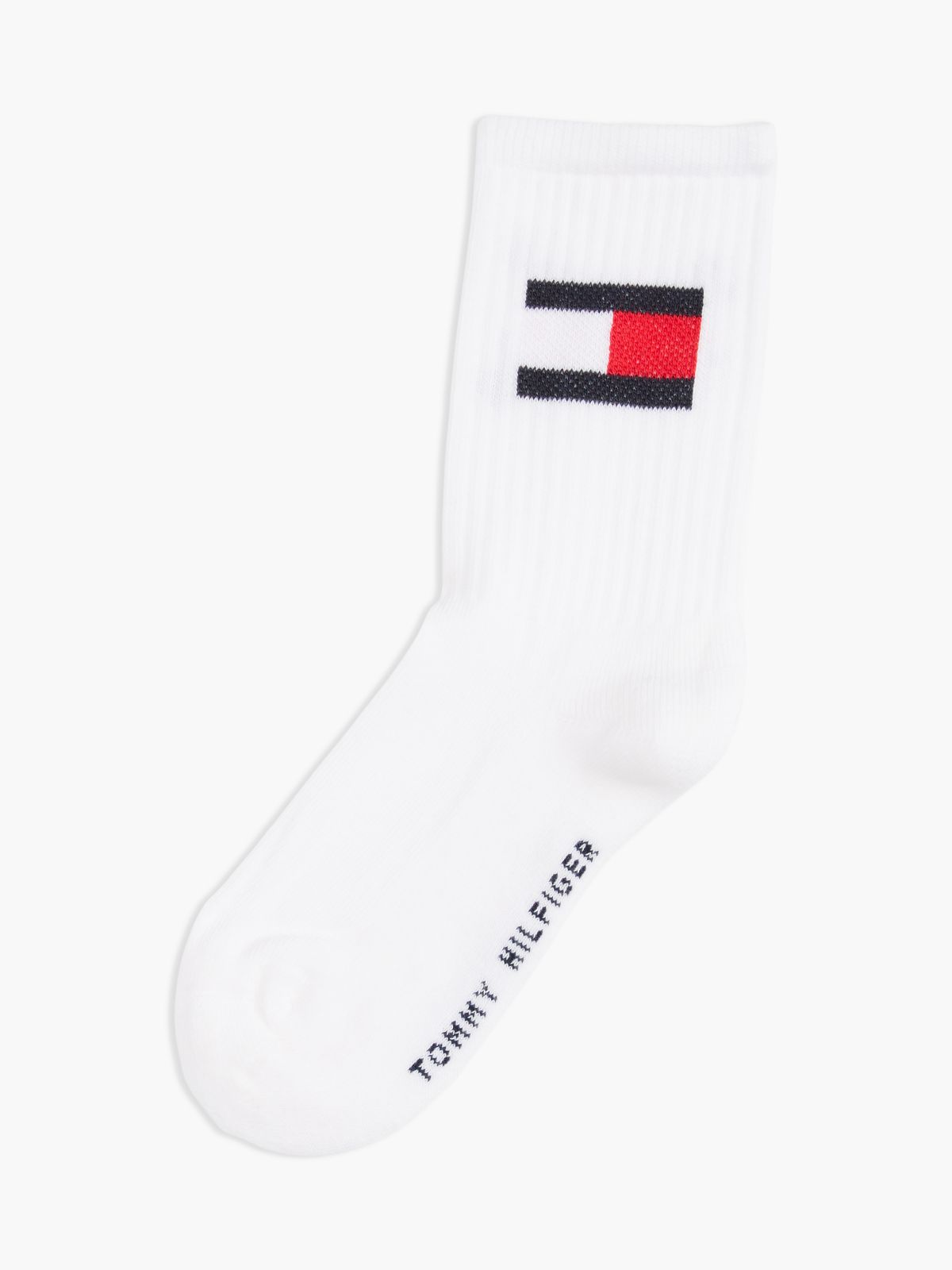 2-Pack Flag Socks — White