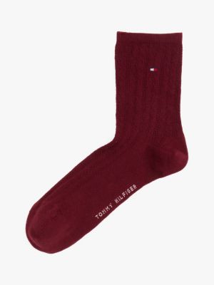 grey 1 paar kurze socken für damen - tommy hilfiger