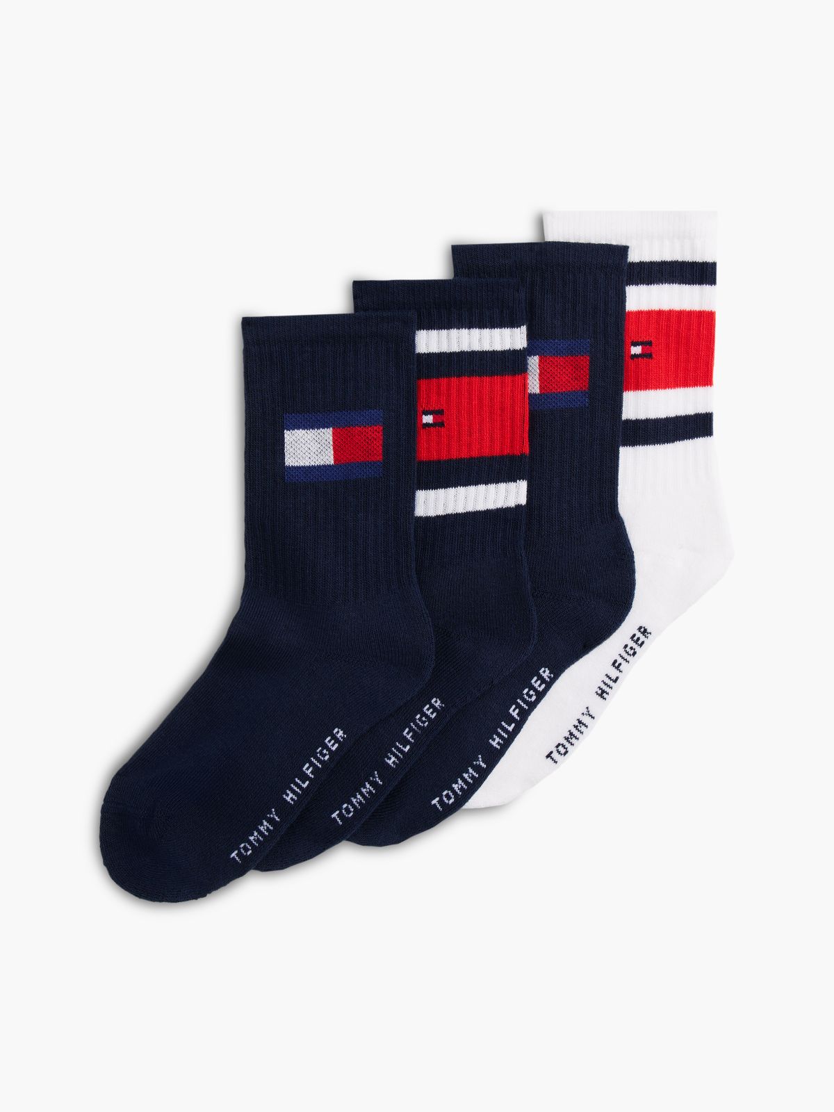 4-Pack Flag Socks — Multi