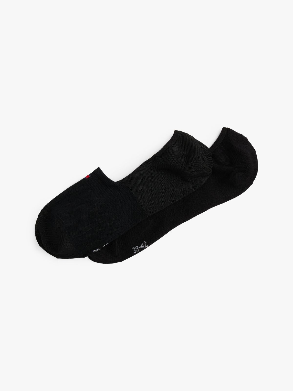 2-Pack Footie Socks — Black