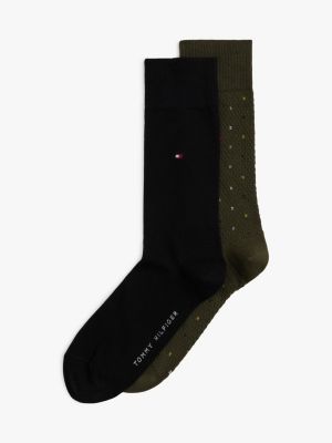 green 2-pack socks for men tommy hilfiger
