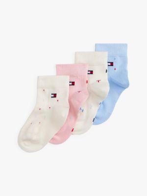 blue 4-pack socks for newborn tommy hilfiger