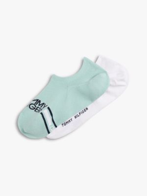 2 pack fantasmini con righe e logo green da uomini tommy hilfiger