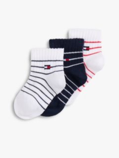 3-Pack Breton Stripe Socks Gift Box — Blue 2