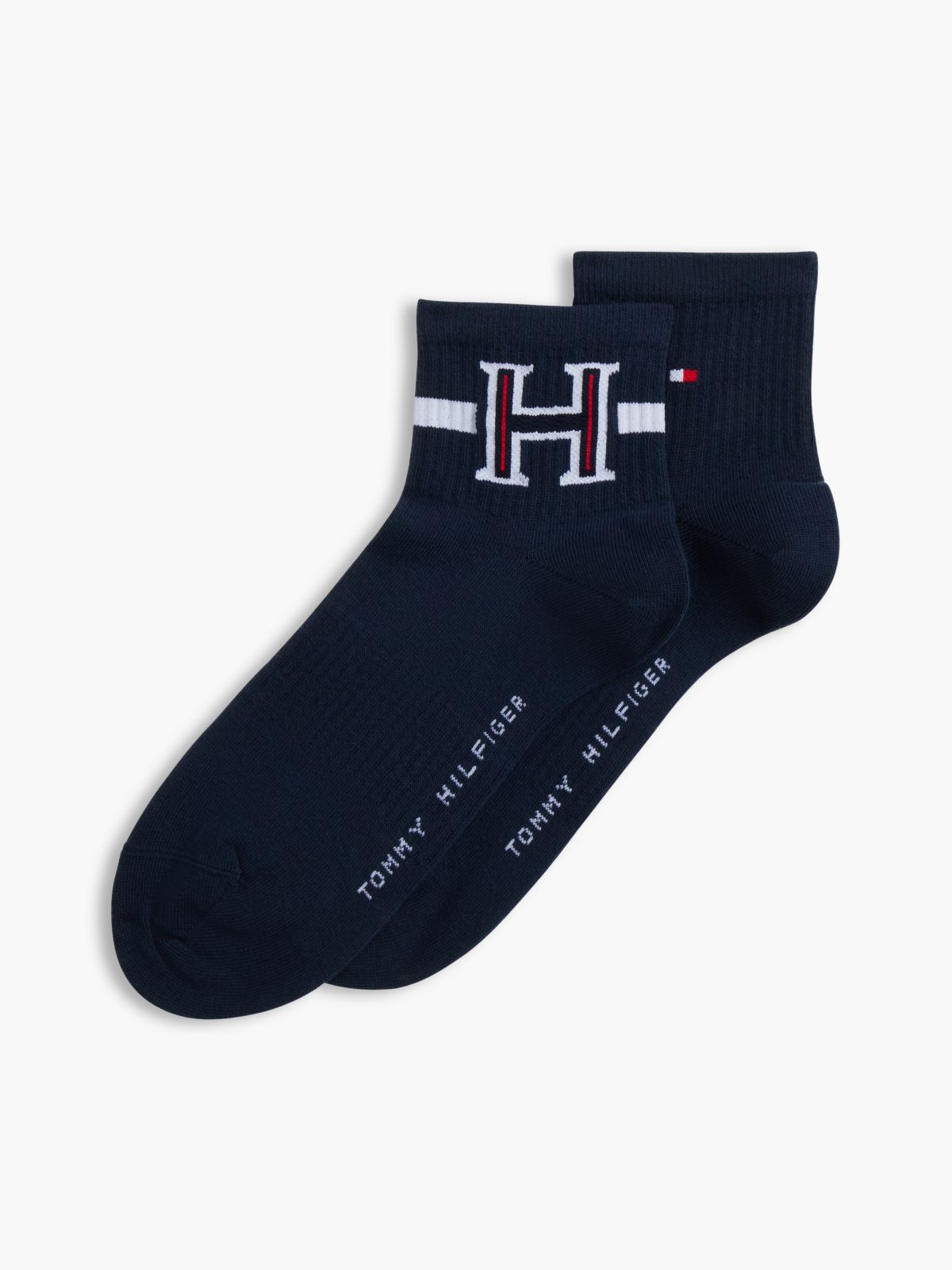 2-Pack Arch Support Ankle Socks — Blue