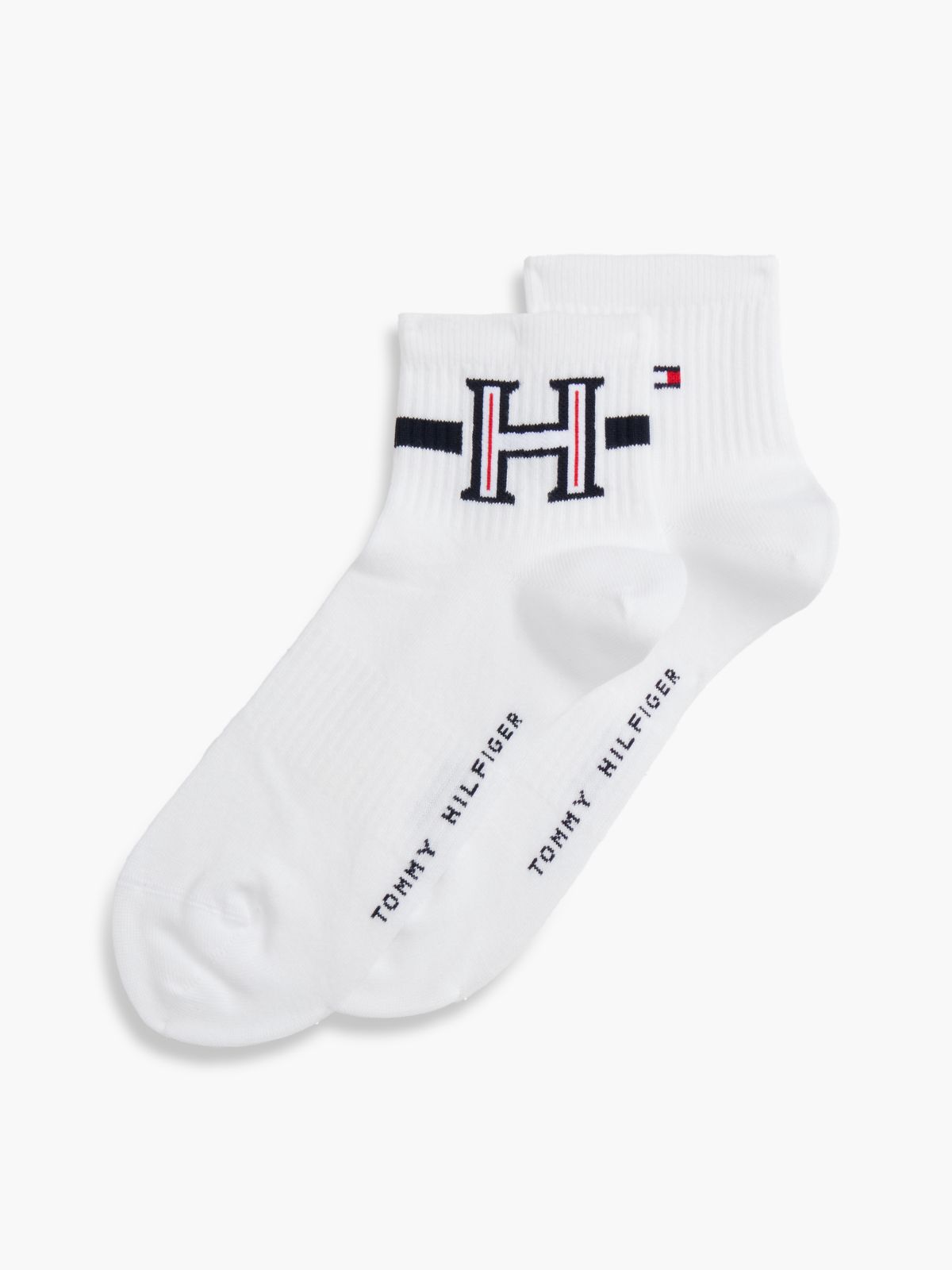 2-Pack Arch Support Ankle Socks — White