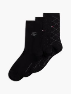 3-Pack Pattern Socks Gift Box — Black 2