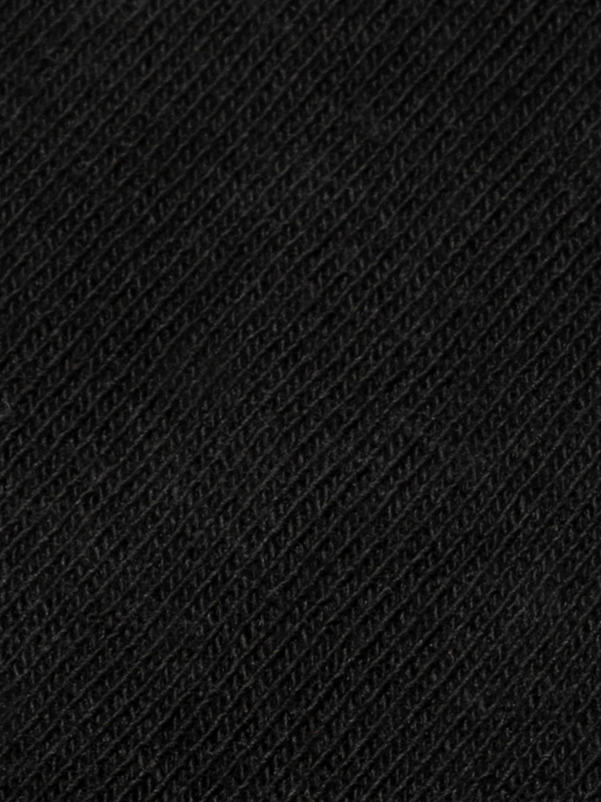 2-Pack Flag Embroidery Short Socks — Black