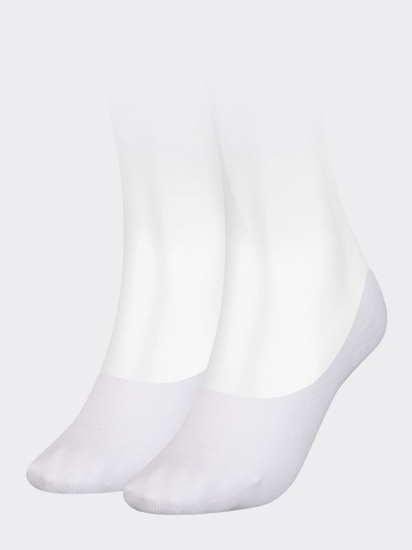 2-Pack Footie Socks — White