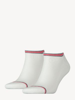 Mi-chaussettes de sport homme blanches T43/46 AIRNESS : le lot de 3 paires à Prix