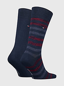 Homme Vêtements Sous-vêtements Chaussettes Fashion Socks 3 Pack Giftbox Tommy Jean Tommy Hilfiger pour homme en coloris Bleu 