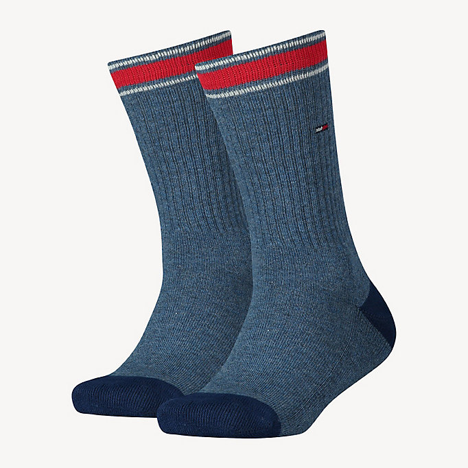 2 Pack Sports Socks | BLUE | Tommy Hilfiger