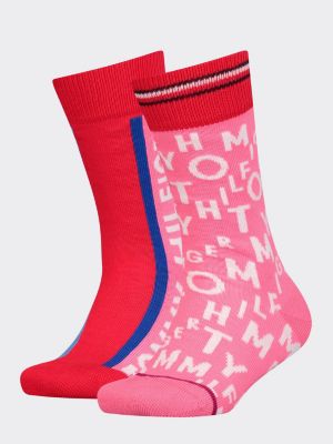 tommy hilfiger red socks