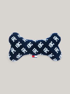 blue spielzeugknochen mit th-monogramm für hunde für unisex - 
