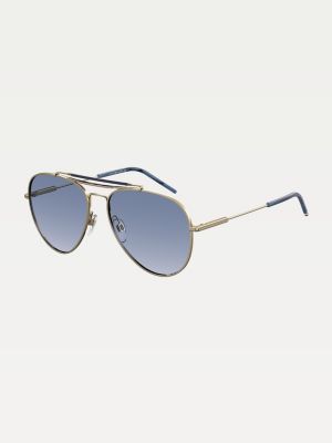 tommy hilfiger aviator glasses