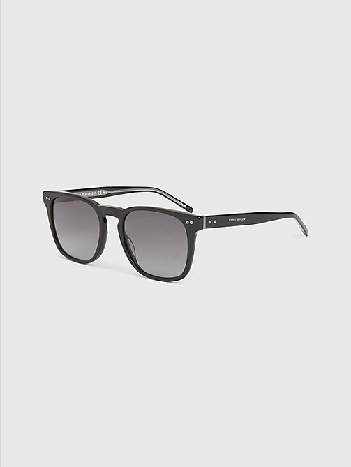 black rectangular sunglasses for men tommy hilfiger