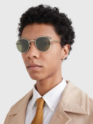 Round metal sunglasses sale