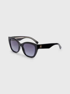 Lunettes de soleil cat eye chunky Noir Tommy Hilfiger