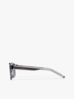 Signature Tip Square Sunglasses — Grey 2