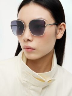TH Monogram Cat Eye Sunglasses — Grey 3