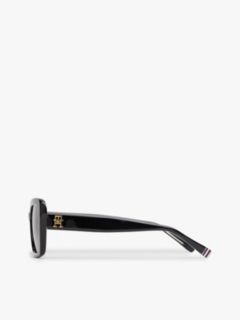 TH Monogram Polarised Cat Eye Sunglasses — Black 2