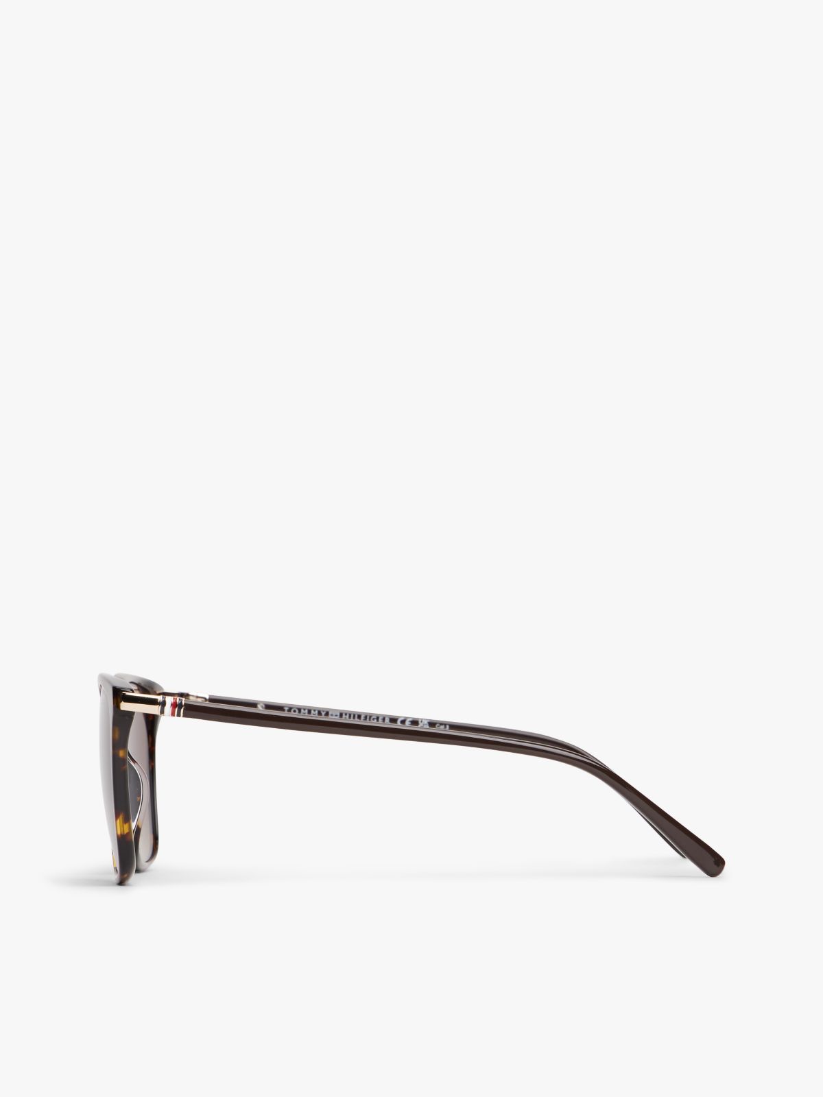 Flexible Hinge Cat Eye Sunglasses — Brown