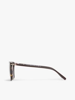 Flexible Hinge Cat Eye Sunglasses — Brown 2