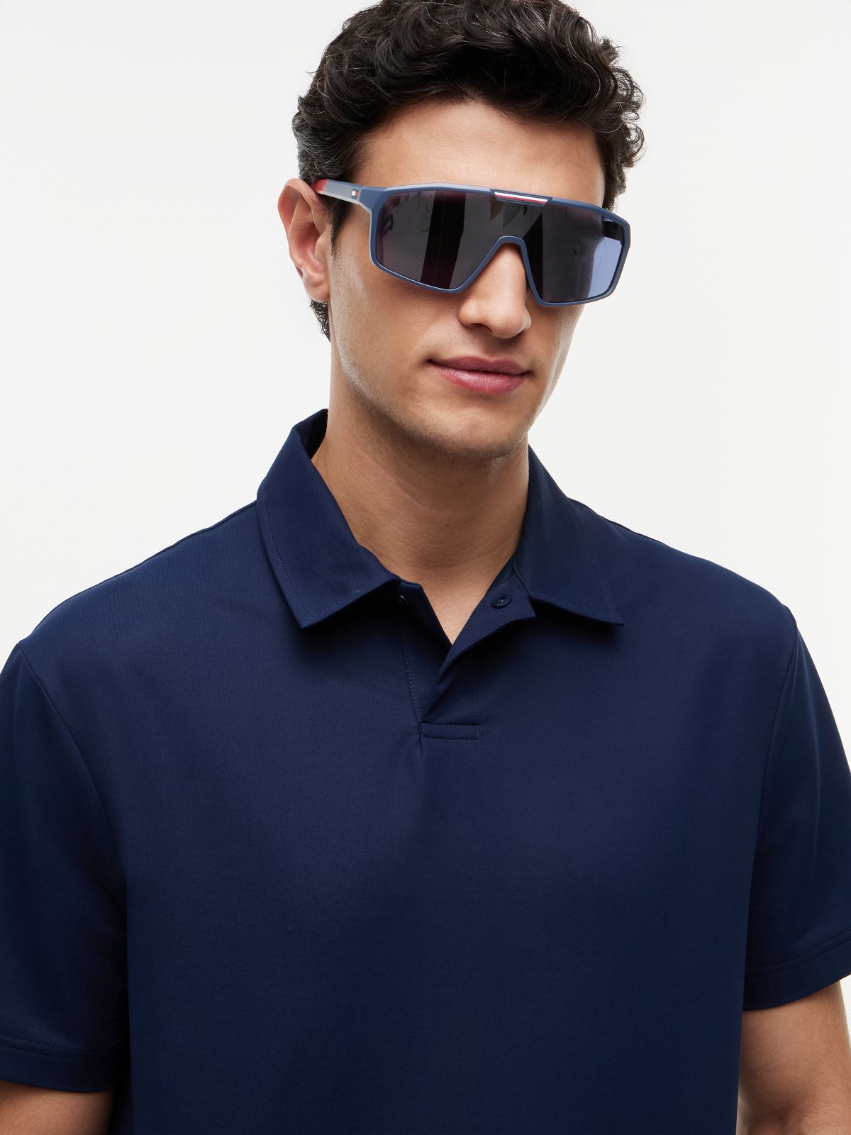 Signature Mask Sunglasses — Blue