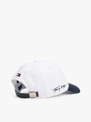 cappello '47 for tommy con logo boston celtics bianco da gender-inclusive adulti tommy hilfiger