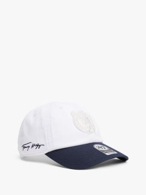 white 47 for tommy boston celtics baseballpet voor volwassenen gender inclusive - tommy hilfiger