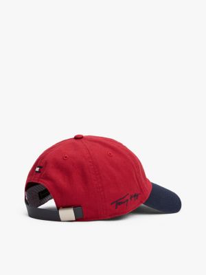 rot 47 for tommy chicago bulls baseball-cap für gender-inclusive erwachsene - tommy hilfiger