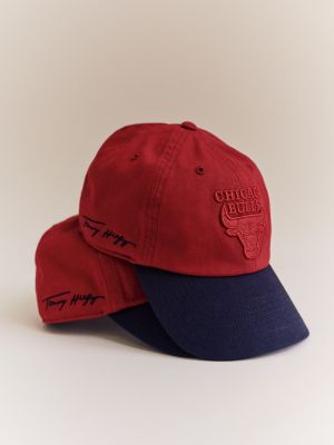 red 47 for tommy chicago bulls baseball cap for adults gender inclusive tommy hilfiger