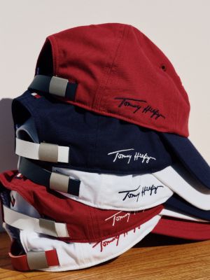 red 47 for tommy chicago bulls baseball cap for adults gender inclusive tommy hilfiger