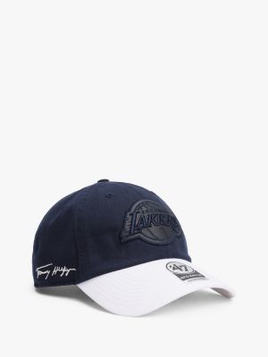 blau 47 for tommy los angeles lakers baseball-cap für gender-inclusive erwachsene - tommy hilfiger