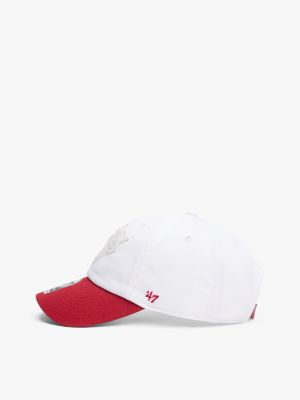 white 47 for tommy new york knicks baseball cap for adults gender inclusive tommy hilfiger