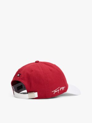 red 47 for tommy miami heat baseball cap for adults gender inclusive tommy hilfiger