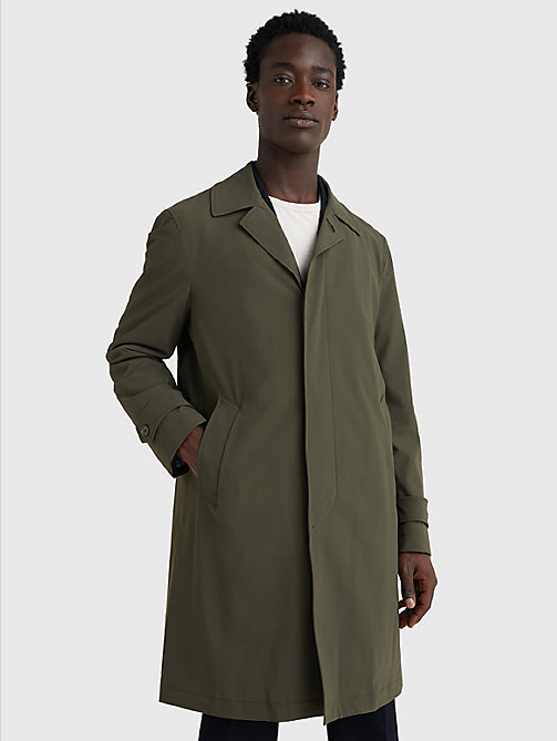 green light trench coat for men tommy hilfiger