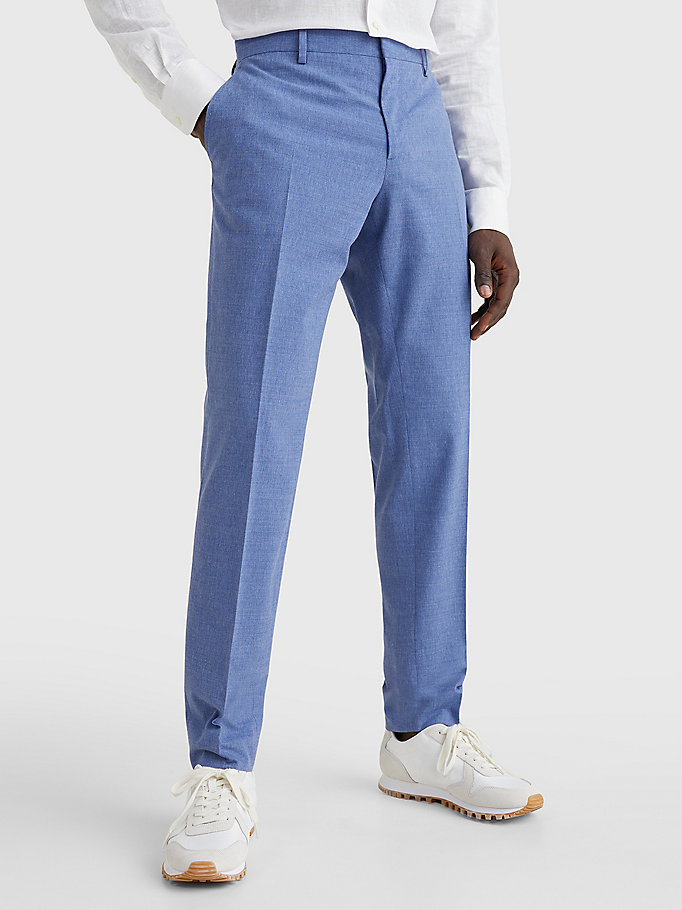 tommy.com | Pressed Crease Slim Fit Trousers