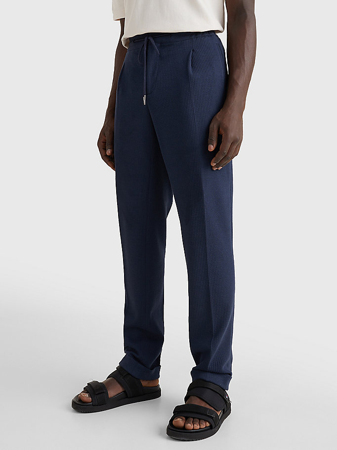 Tommy Hilfiger Mens Tailored Jersey Pant Thermal Trousers Tommy Hilfiger Mens Tailored Jersey Pant Thermal Trousers