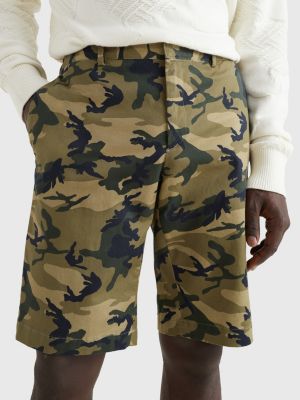 tommy hilfiger camo shorts