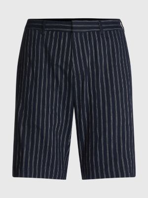 Pinstripe Bermuda Shorts BLUE Tommy Hilfiger