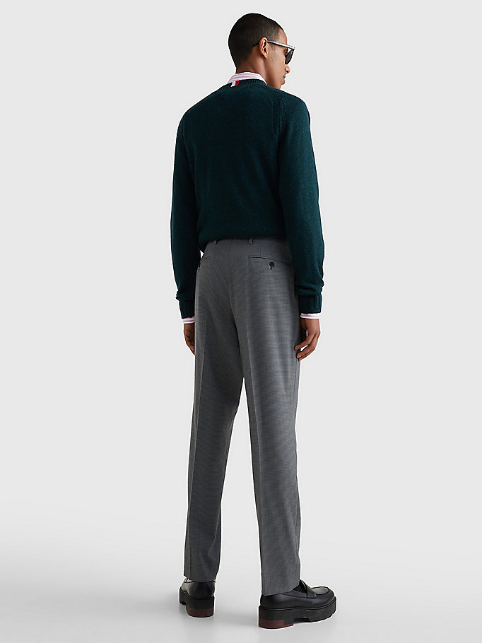 Tailored Slim Fit Trousers | GREY | Tommy Hilfiger