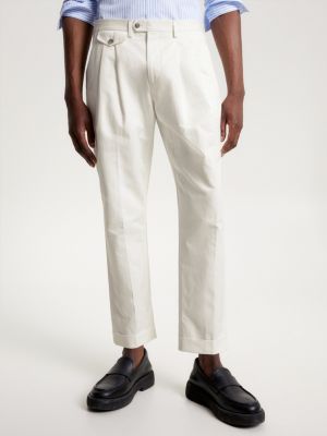 White tommy hot sale hilfiger pants